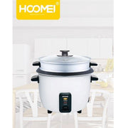 Trade Shop - Cuociriso Elettrico 400w Risottiera Con Vassoio Cottura Vapore 1 Lt Cuoci Riso -