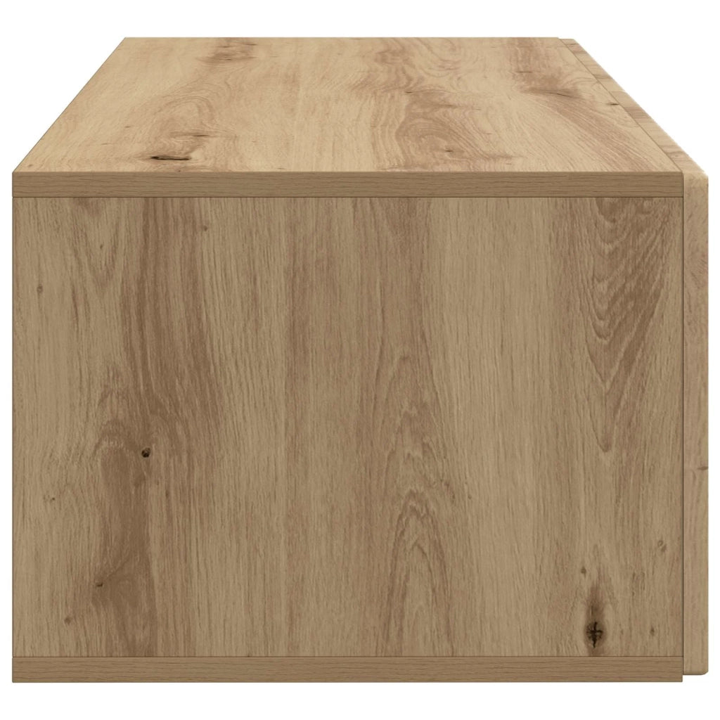 Mobile Porta TV da Muro Rovere Artigianale 78,5 x 41 x 30 cm