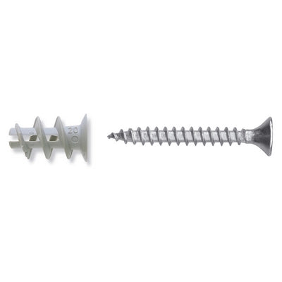 TASSELLO NYLON CON VITE PER CARTONGESSO- 22 mm- FISCH- pezzi 50