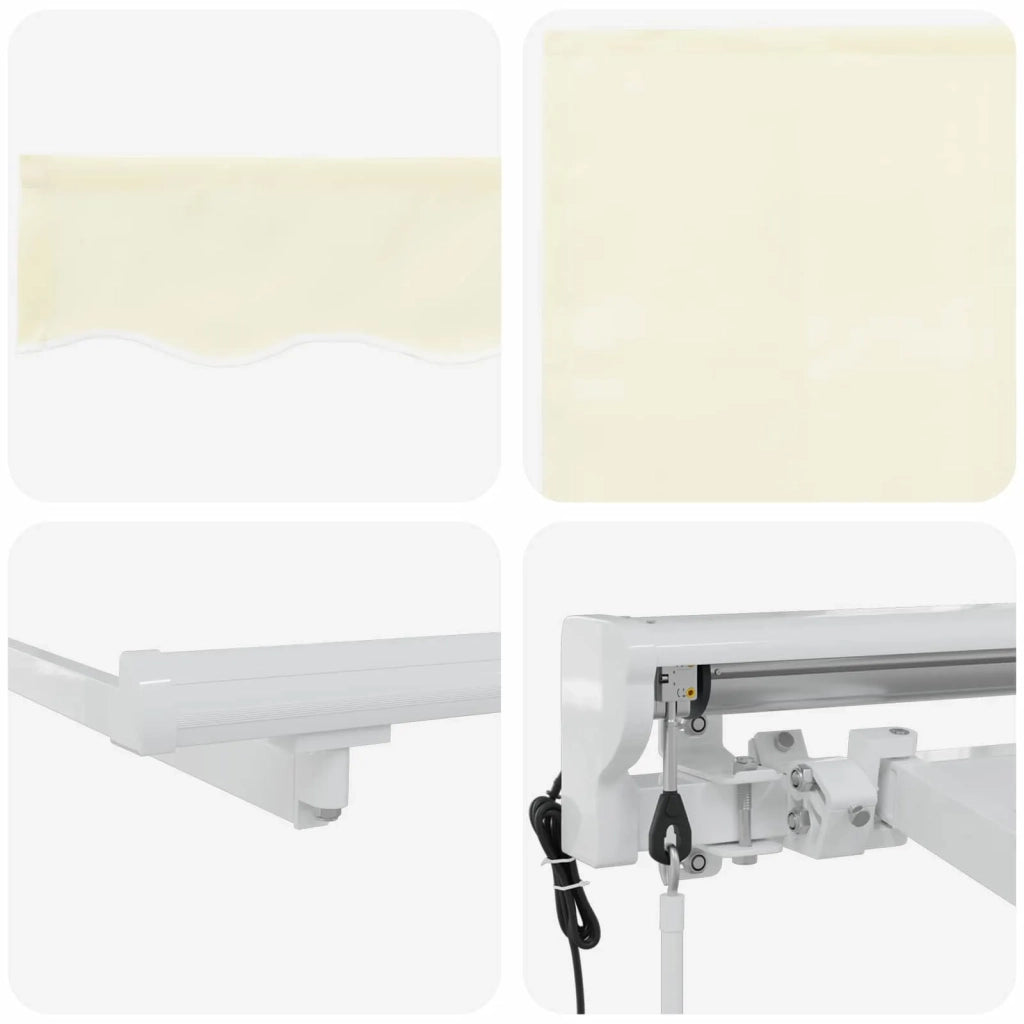 Tettuccio Elettrico Retrattile Crema 5 x 3 m 3421067