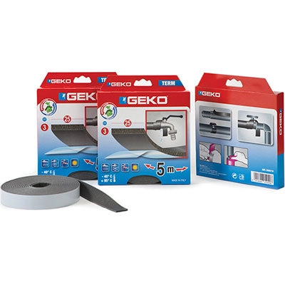 NASTRO ANTICONDENSA ADESIVO TERM GEKO - PE GRIGIO MM 50X3 MT 10- 4 pezzi