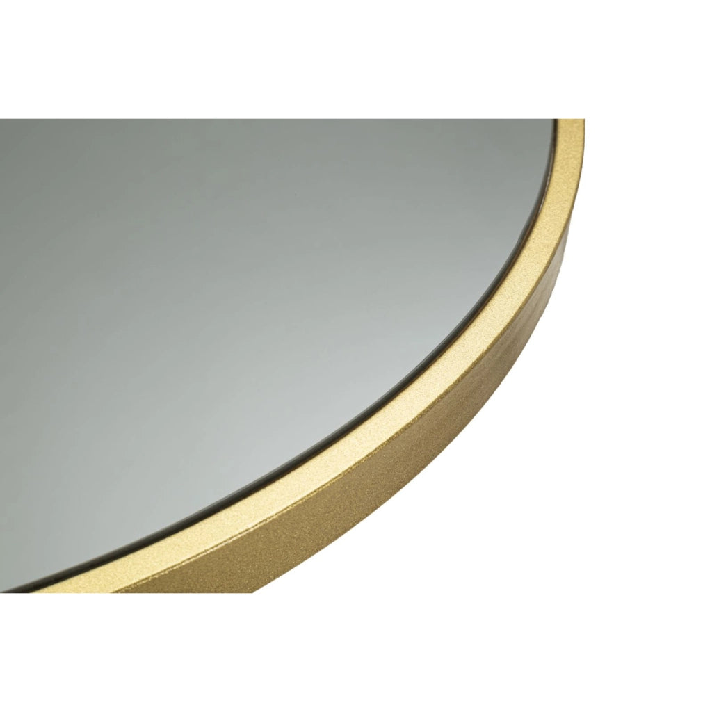 Tavolino VKH805, Oro, Metallo, 70x70x103 cm