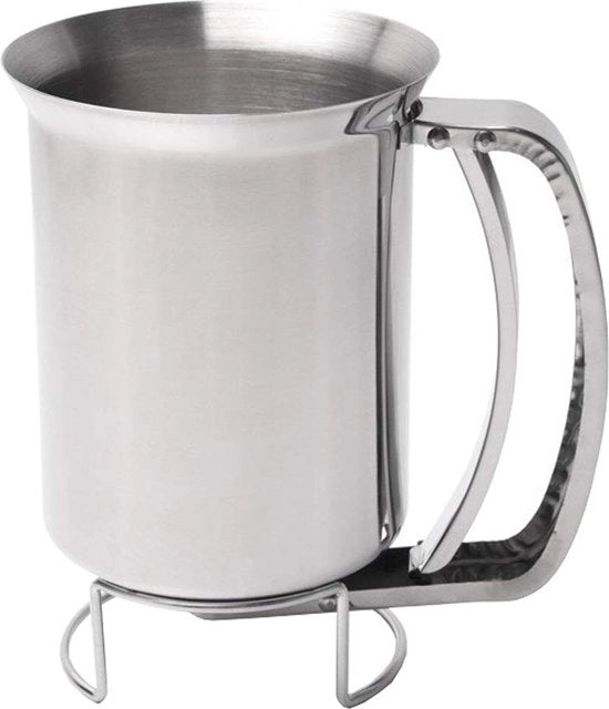 Separatore di Batteria, Dispensatore di Batteria, Separatore Pancake, Attrezzo per cucina per cucine moderne, pasticcerie, panifici, enoteche (acciaio inossidabile)