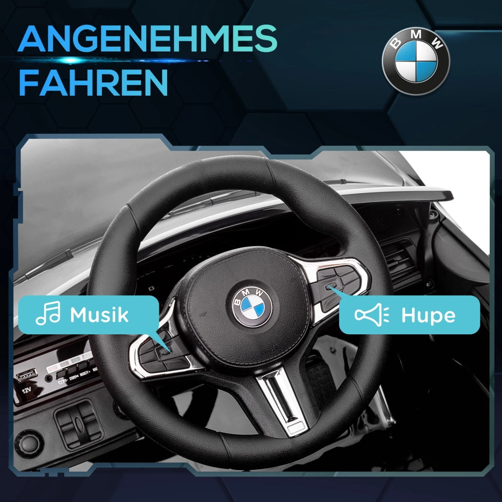 Auto Elettrica per Bambini BMW M4 ¨C Xylo ¨C Nero, Telecomando, Suoni e Luci, 3-5 Anni