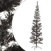 Albero di Natale Sottile Nero 180 cm  cod mxl 16670