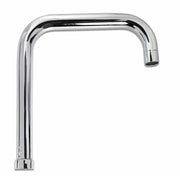 Trade Shop - Canna Di Ricambio Cucina Quadrata Per Miscelatore Lavello Cromato Lucido 26cm -