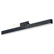 GFA1251C- REGLETTE BINARIO A LED 3000K 2685LM 36W CON ROTAZIONE COLORE NERO 90,5CM