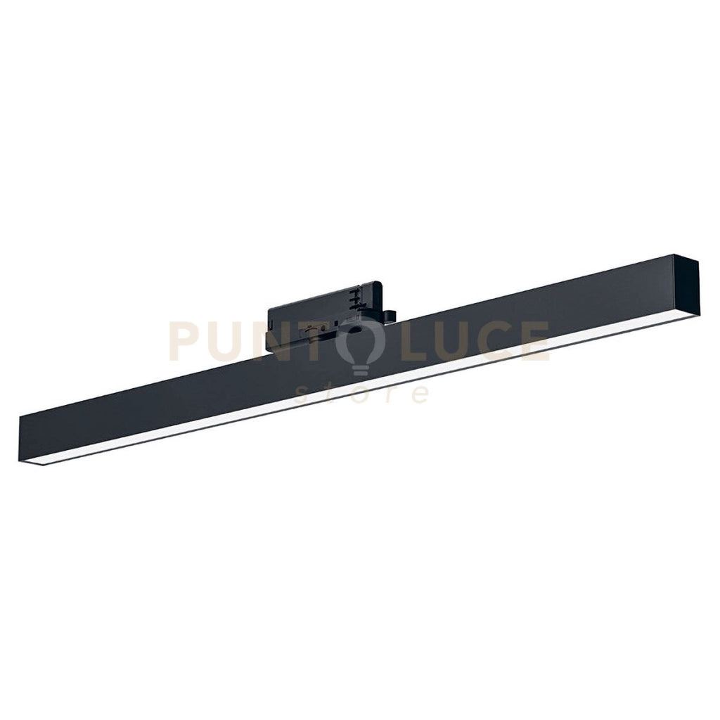 GFA1251C- REGLETTE BINARIO A LED 3000K 2685LM 36W CON ROTAZIONE COLORE NERO 90,5CM