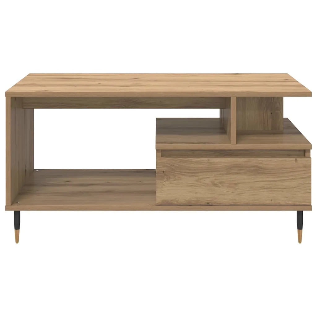 Tavolino da salotto Rovere artigianale 90 x 49 x 45 cm 882706