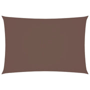 Parasole a vela | Telo Ombra | Vela da ombra in Tessuto Oxford Rettangolare 2,5x4,5m Marrone