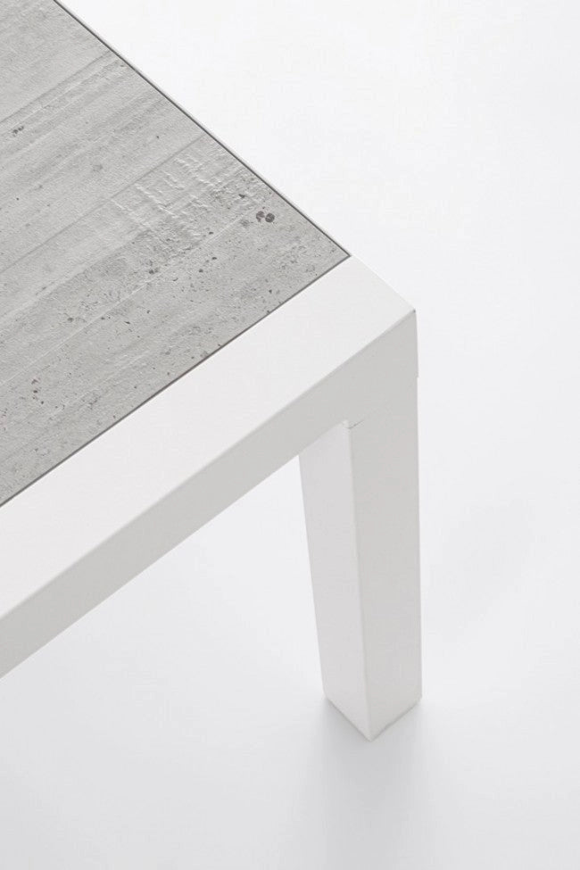 Tavolino 120x70x43h cm Kledi Bianco