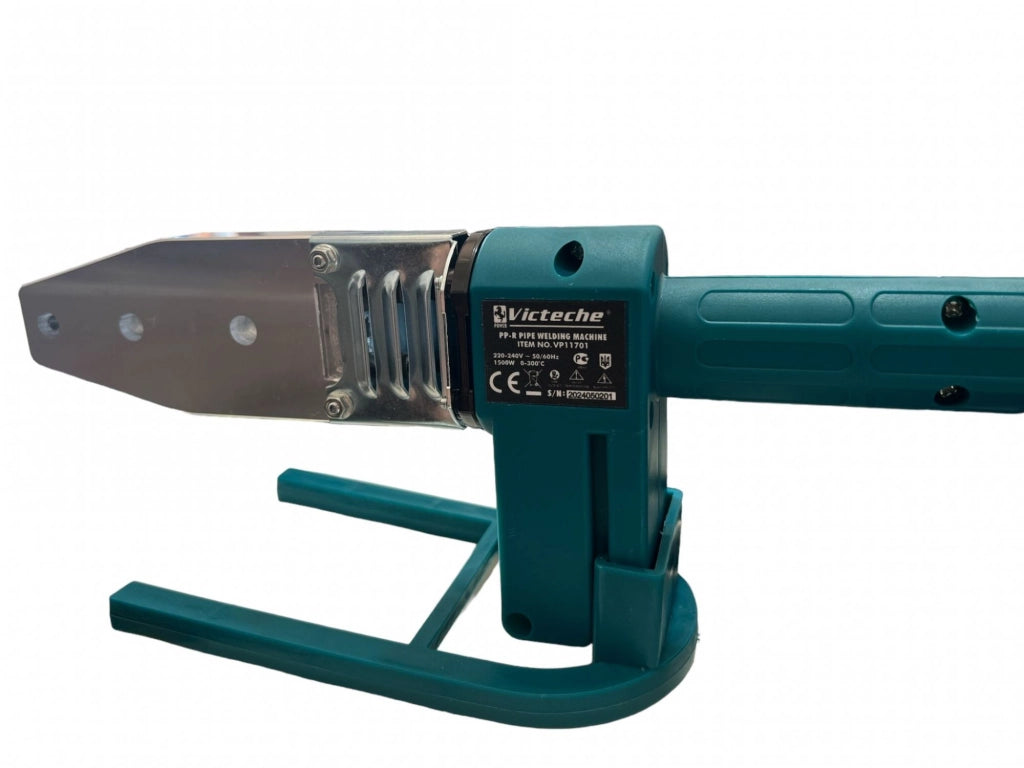 POLIFUSORE SALDATORE 1500W 6 MATRICI PER SALDATURA TUBI IN PLASTICA PVC VP11701