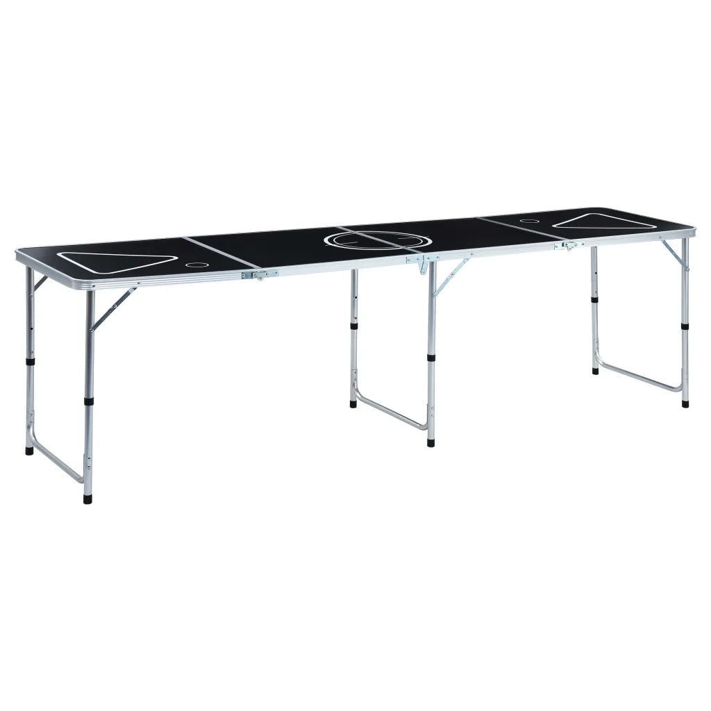 Tavolo da Beer Pong Pieghevole con Tazze e Palline 240 cm CFW9665029