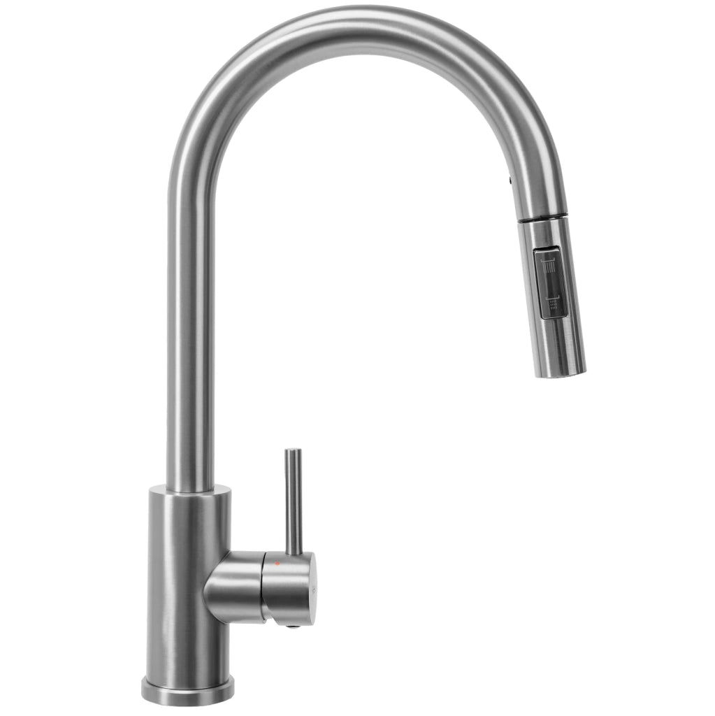 Rubinetto Da Cucina Rea Fresh Nickel Brush Inox