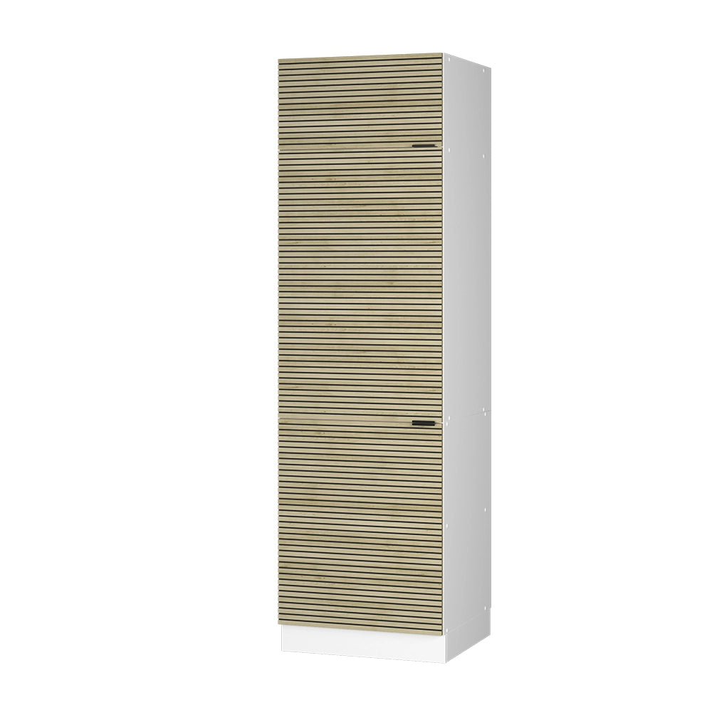 Vicco Armadio frigorifero Pannello in quercia 60 cm