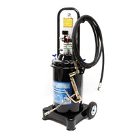 Ingrassatore ad aria compressa professionale carrellato con serbatoio da 12 litri