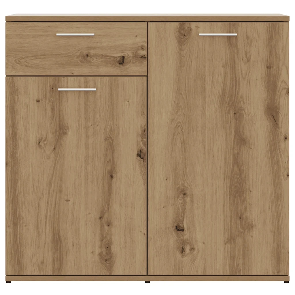 Credenza Rovere Artigianale 80x36x75 cm in Truciolato