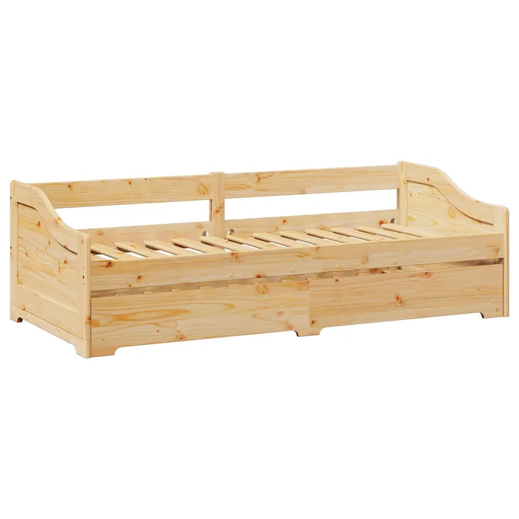 Lettino con Rotelle senza Materasso-Struttura Letto IRUN 90x200 cm
