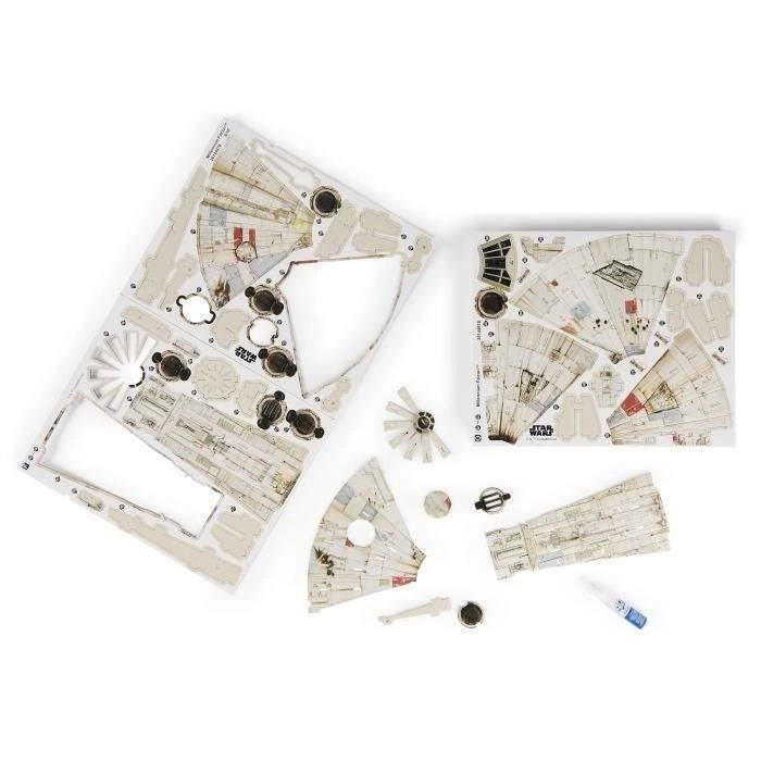 Star Wars - MILLENNIUM FALCON - Modello 4D da costruire - 48 cm