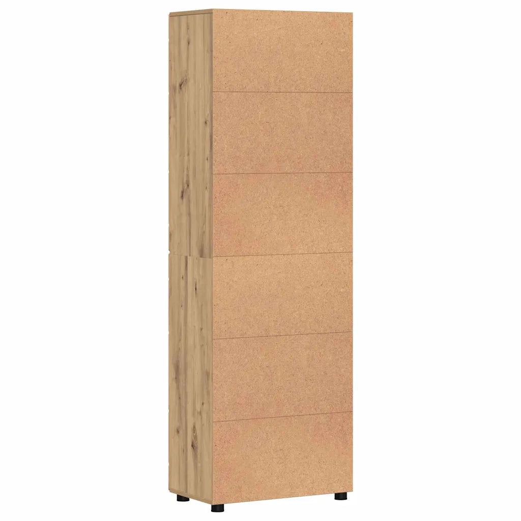 Credenza con porta FLORIN Rovere artigianale 60 x 35 x 182 cm 3397923