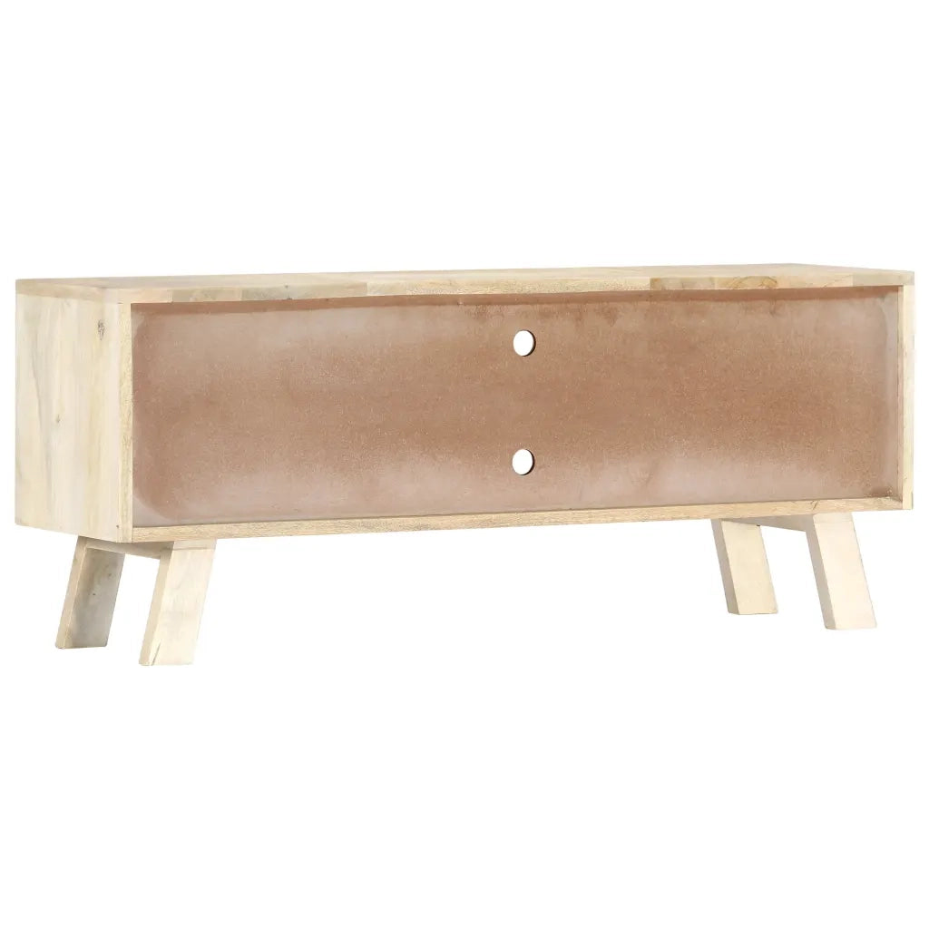 Mobile Porta TV 110x30x44 cm in Legno Massello di Mango 282869