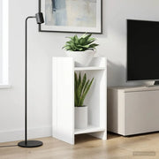 Supporto per piante Bianco 30 x 30 x 60 cm Legno ingegnerizzato 899594