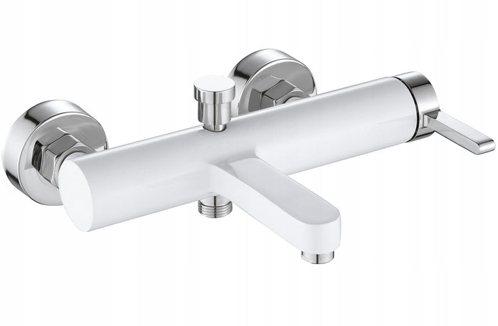 Rubinetto Da Vasca Rea Polo White Chrom