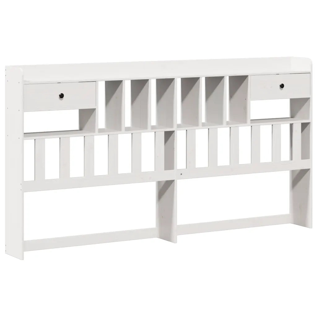 Giroletto con Libreria senza Materasso 180x200 cm in Legno Pino 3322901