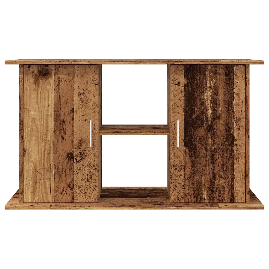 Supporto Acquario 101x41x58cm in Legno Multistrato Legno Antico 857280