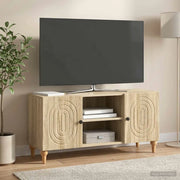 Mobile TV Rovere Sonoma 102 x 34,5 x 50 cm Legno ingegnerizzato 894237