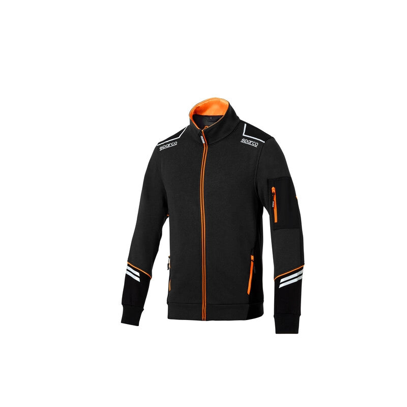SPARCO FELPA ALABAMA BLACK ORANGE TG XXL- 1,0 pz
