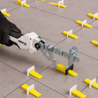 Cuneo distanziatore livellante plastica posa piastrelle confezione 100 pezzi