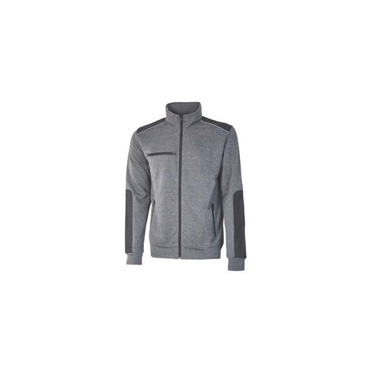 Felpa da Lavoro Full Zip Grigio Scuro U-Power Snug Taglia XXL