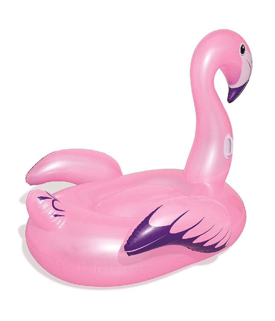 Fenicottero Fashion Luxury Cavalcabile Gigante 173 X 170 Cm Isola Rosa         