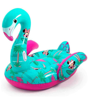 Fenicottero Minnie Gonfiabile Gigante Isola Materassino Mare Piscina 174x140x141cm         