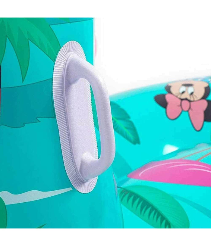 Fenicottero Minnie Gonfiabile Gigante Isola Materassino Mare Piscina 174x140x141cm         