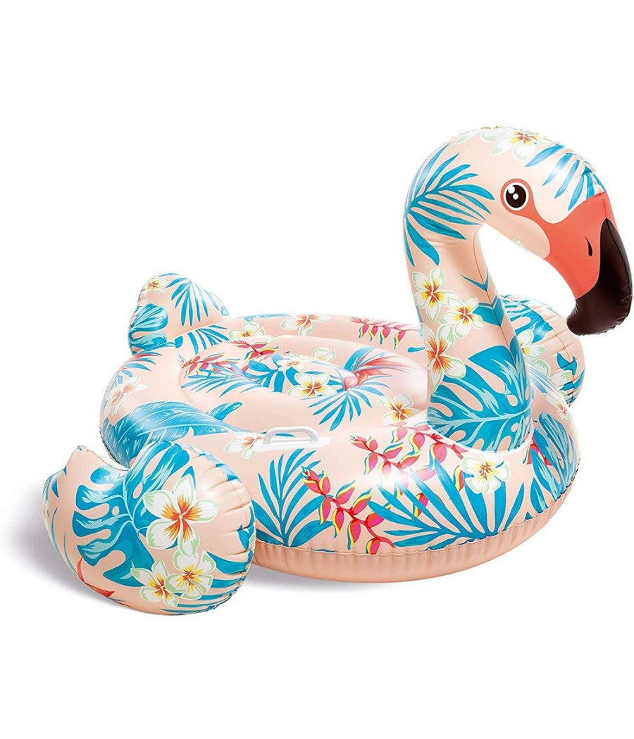 Fenicottero Tropicale Gonfiabile Cavalcabile 147x140x94cm Multicolore Mare 57559         