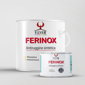 Fondo Antiruggine per Ferro Ferinox - Litri 0 -500 - Colore Grigio