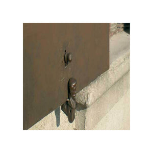 Ferma persiane imposte omino nero in ferro