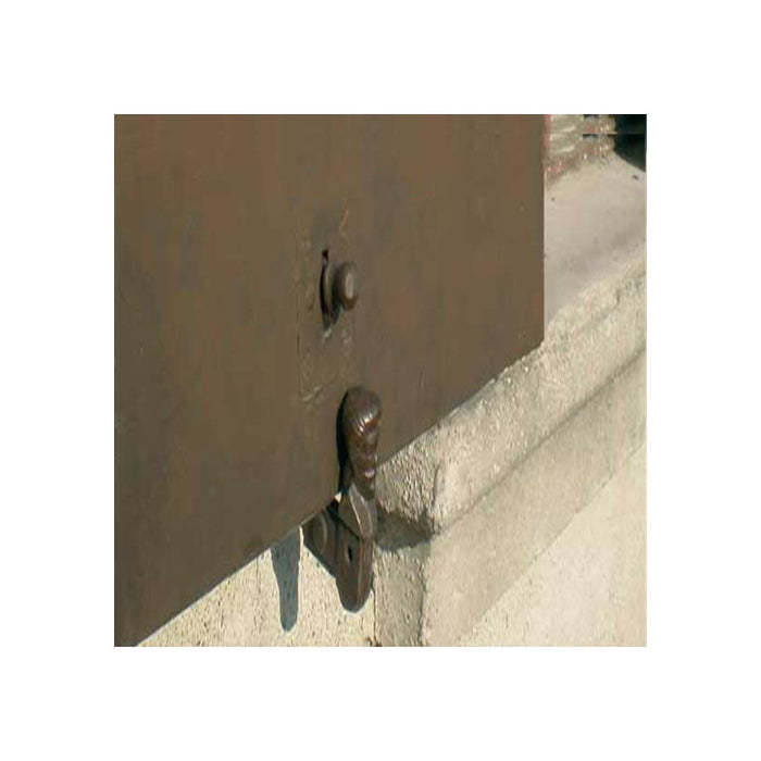 Ferma persiane imposte omino nero in ferro