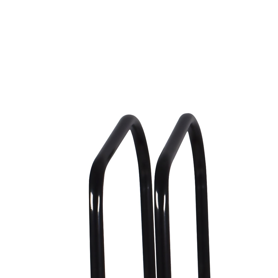 Load Rastrelliera Cavalletto Fermabici Modulare 2 in 1 in Acciaio Antiruggine con meccanismo di fissaggio al suolo ideale per parcheggiare fino a 2 biciclette in parco, strade private o garage