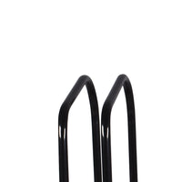 Load Rastrelliera Cavalletto Fermabici Modulare 2 in 1 in Acciaio Antiruggine con meccanismo di fissaggio al suolo ideale per parcheggiare fino a 2 biciclette in parco, strade private o garage