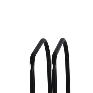 Load Rastrelliera Cavalletto Fermabici Modulare 2 in 1 in Acciaio Antiruggine con meccanismo di fissaggio al suolo ideale per parcheggiare fino a 2 biciclette in parco, strade private o garage