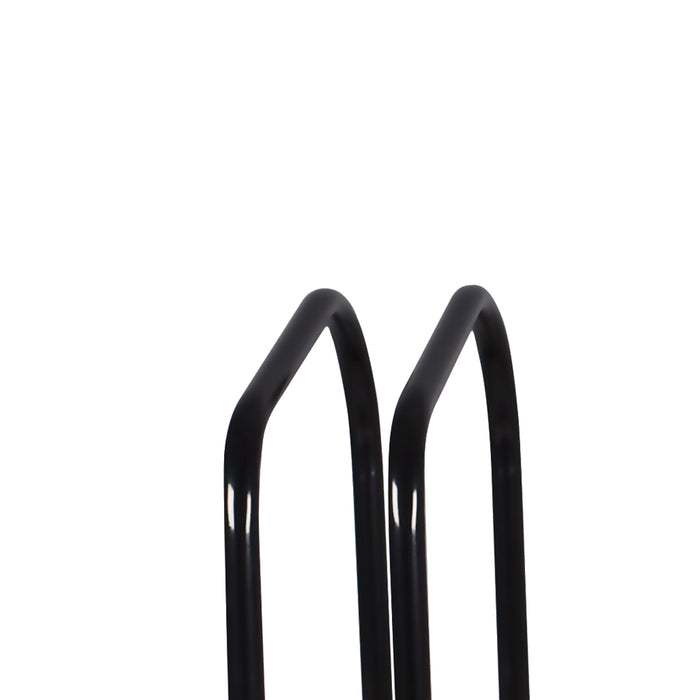 Load Rastrelliera Cavalletto Fermabici Modulare 2 in 1 in Acciaio Antiruggine con meccanismo di fissaggio al suolo ideale per parcheggiare fino a 2 biciclette in parco, strade private o garage