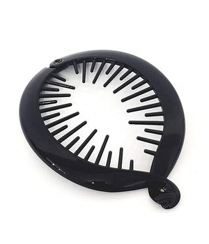 Fermacoda Pesce Tondo 12 Cm Banana Pettine Capelli Ferma Coda Codini Codino         