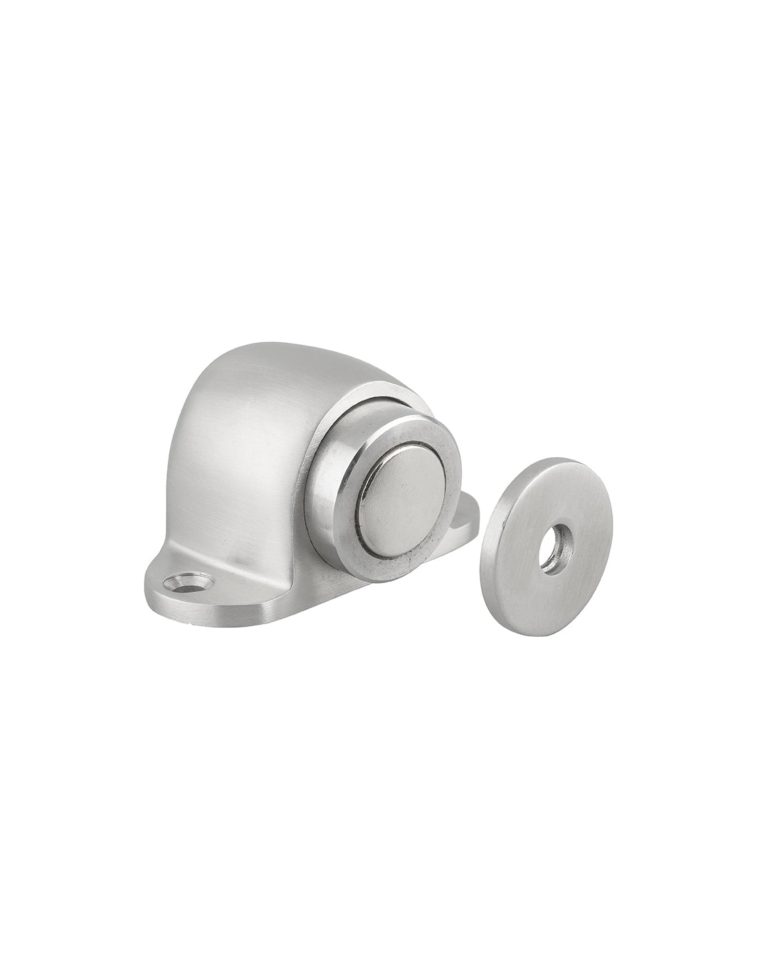 Fermaporta magnetico a pavimento da avvitare, calamitato - acciaio Inox 304 - THIRARD