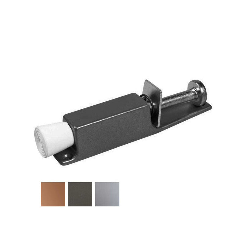 Fermaporte Pedale Lega Bronzato Mm 130X25 Ibfm