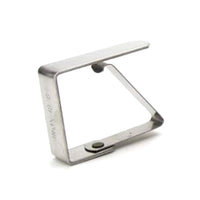 Fermatovaglie Acciaio Pressione Bianco