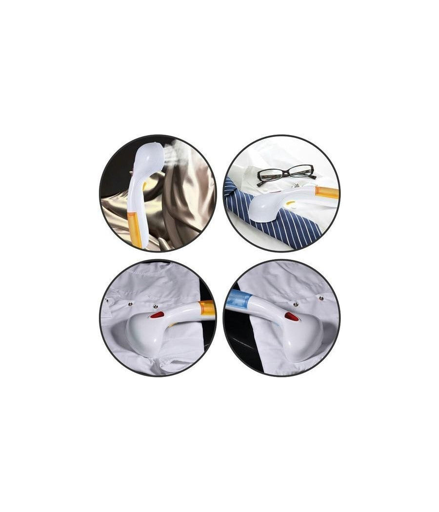 Ferro A Vapore Stiratrice Rapida Portatile Elimina Batteri Rimuove Cattivi Odori         