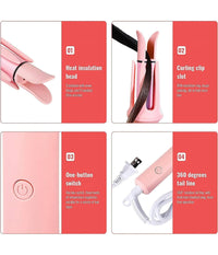 Ferro Arricciacapelli Da 32mm Arriccia Capelli Automatico Girevole Rotante 360°         